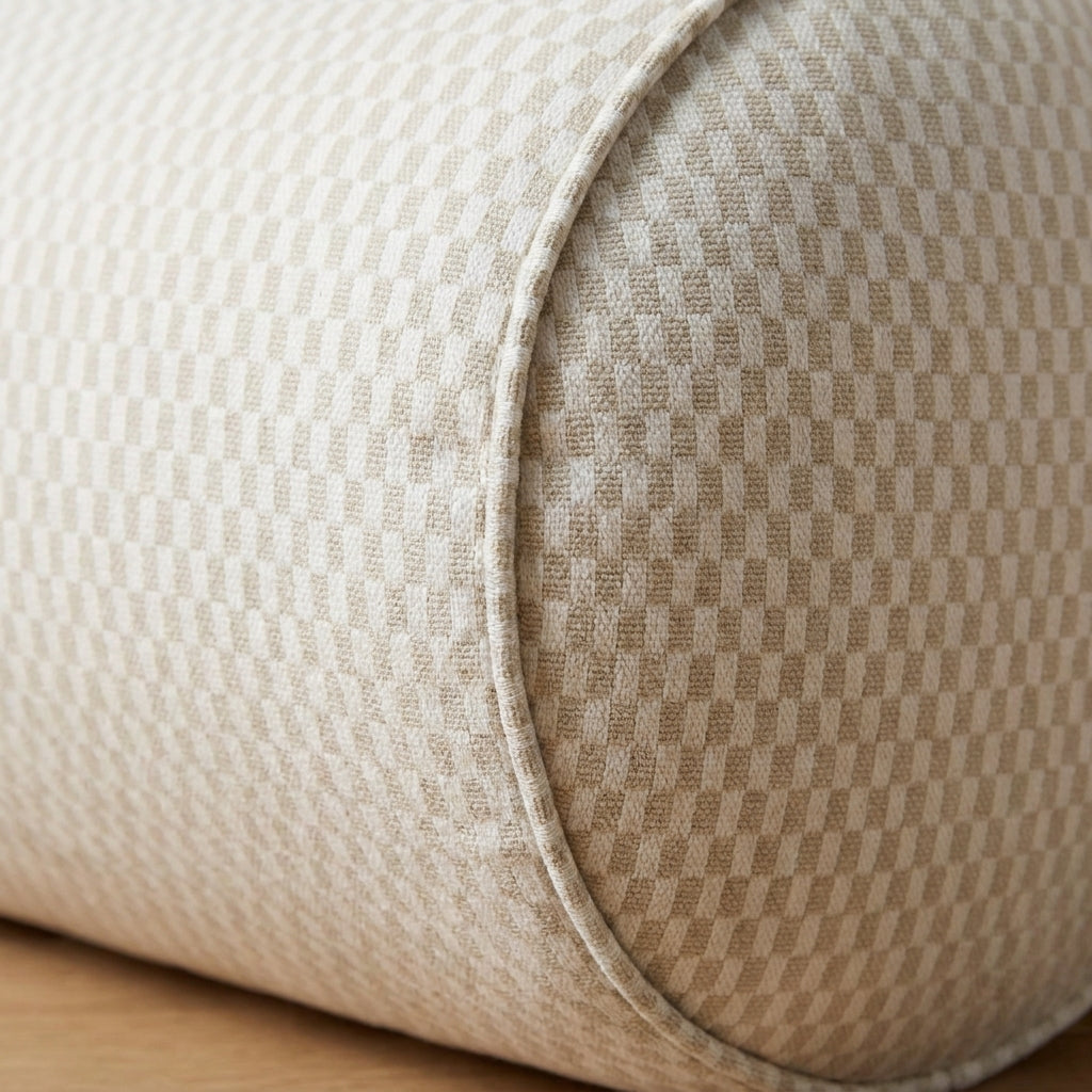Traditional Round Bolster Pillow (Gao Takia) | Firm Cylindrical Backrest Cushion